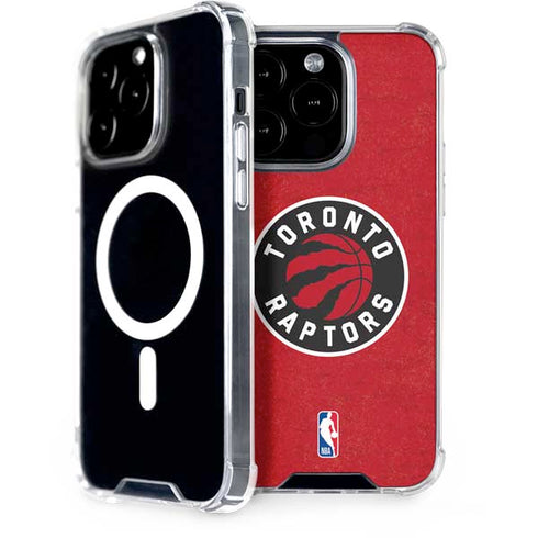 NBA Toronto Raptors Distressed iPhone 15 Pro MagSafe Case
